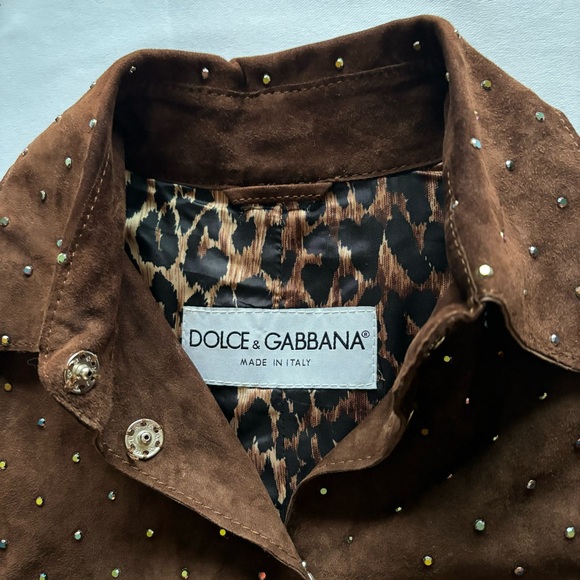 Dolce & Gabbana rhinestone button down shirt - Picture 5 of 7